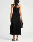 Jucca Womens Maxi dress in Black