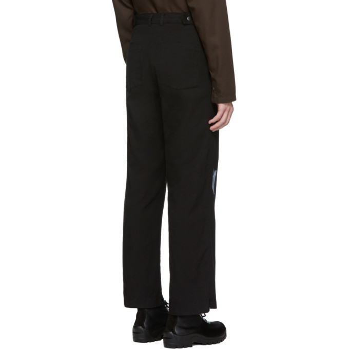 LHomme Rouge Black Gender Trousers