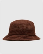 Patta Mesh Bucket Hat Brown - Mens - Hats