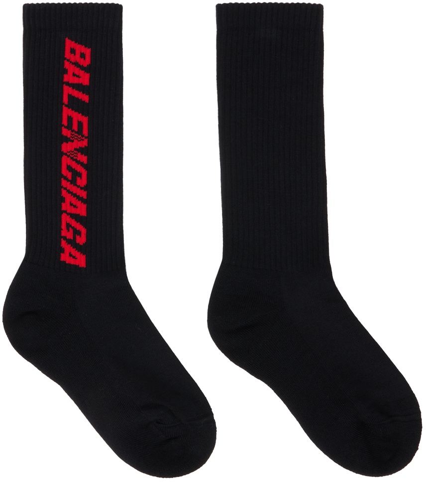 Photo: Balenciaga Black Racer Socks