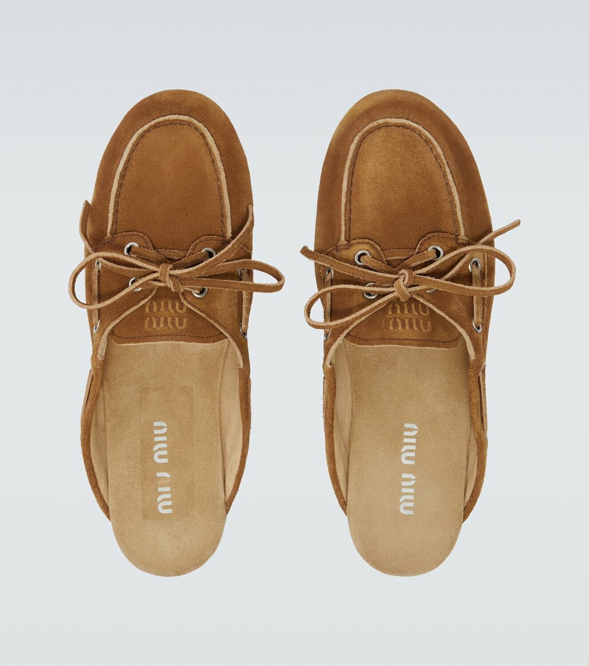 Miu Miu Suede mules