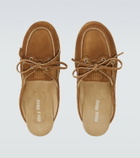 Miu Miu Suede mules