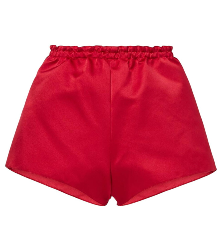 Photo: Giambattista Valli High-rise satin shorts