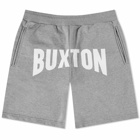 Cole Buxton Men's Fighters Print Short in Grey Marl