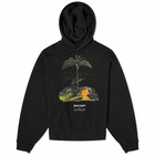 Palm Angels Men's Enzo From The Tropics Popover Hoodie in Black