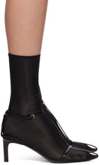 Jil Sander Black Ankle Boots