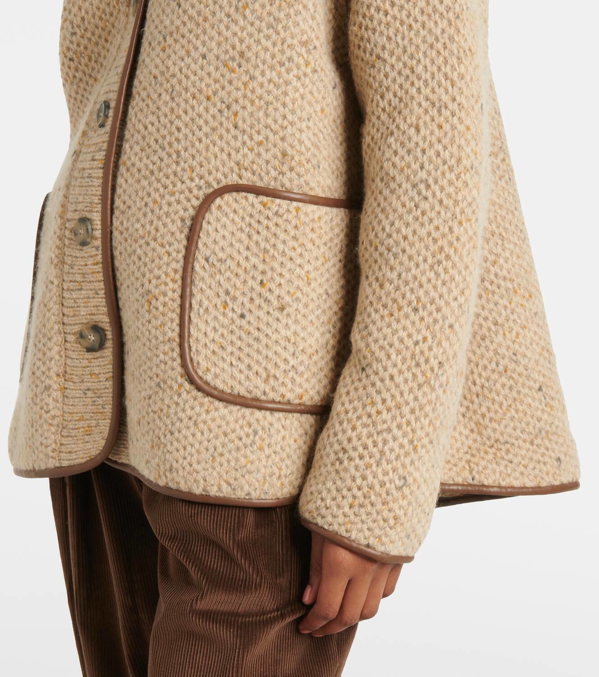 Altuzarra Medrano knitted wool-blend jacket Altuzarra