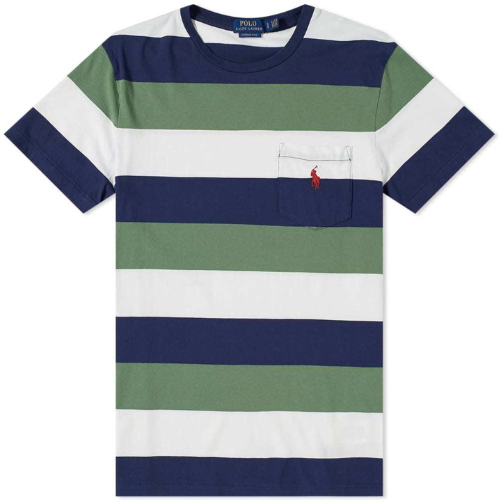 Photo: Polo Ralph Lauren Striped Pocket Tee