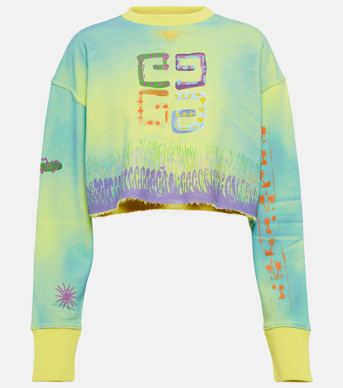 Givenchy - Printed cotton sweatshirt