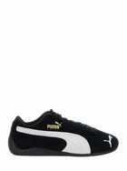 Puma speedcat Black Sneakers With Logo Print On The Side And Logo Lettering On The Side In Leather Unisex