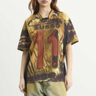 Paolina Russo Women's Sport Loose Fit Short Sleeve Top in Mustard