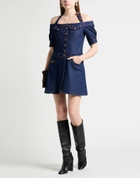 Versace Jeans Couture Womens Mini dress in Blue