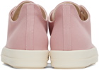 Rick Owens Drkshdw Pink Low Sneakers