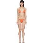 Heron Preston Orange Triangle Bikini