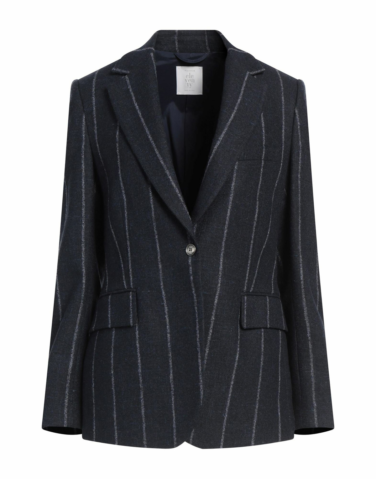 Eleventy Platinum Womens Blazer Midnight in Blue