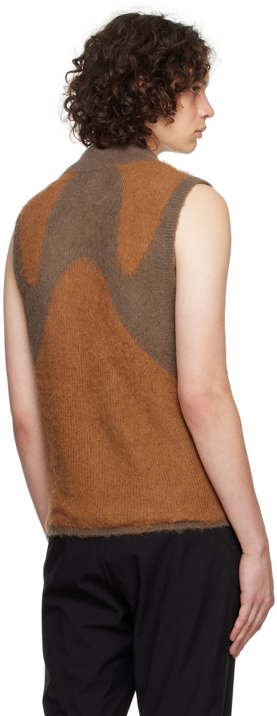 _J.L - A.L_ Brown Liquid Vest