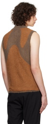 _J.L - A.L_ Brown Liquid Vest