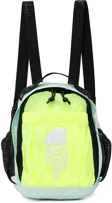 Photo: The North Face Blue & Yellow Bozer Backpack