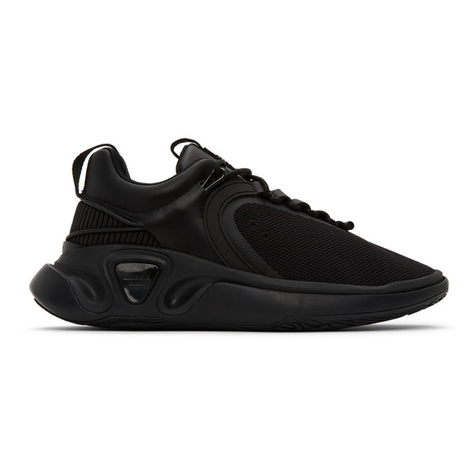 Photo: Balmain Black B Runner Sneakers