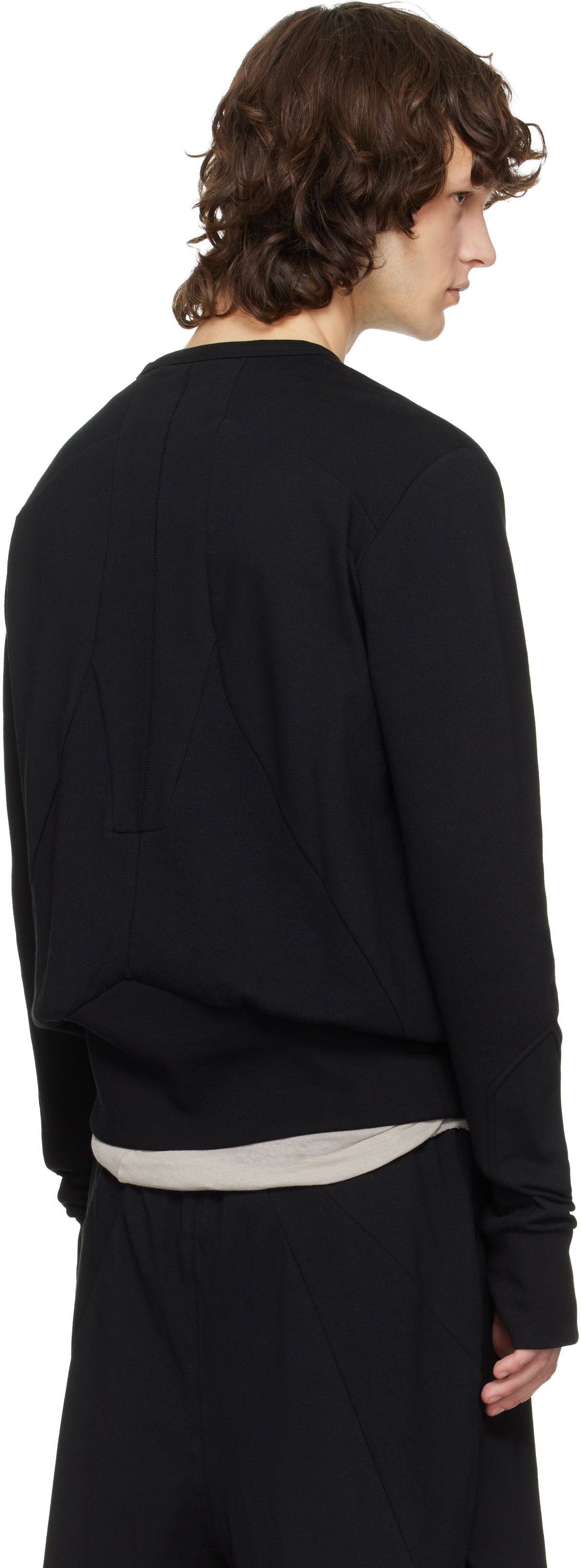 thom/krom Black M S 189 Sweatshirt
