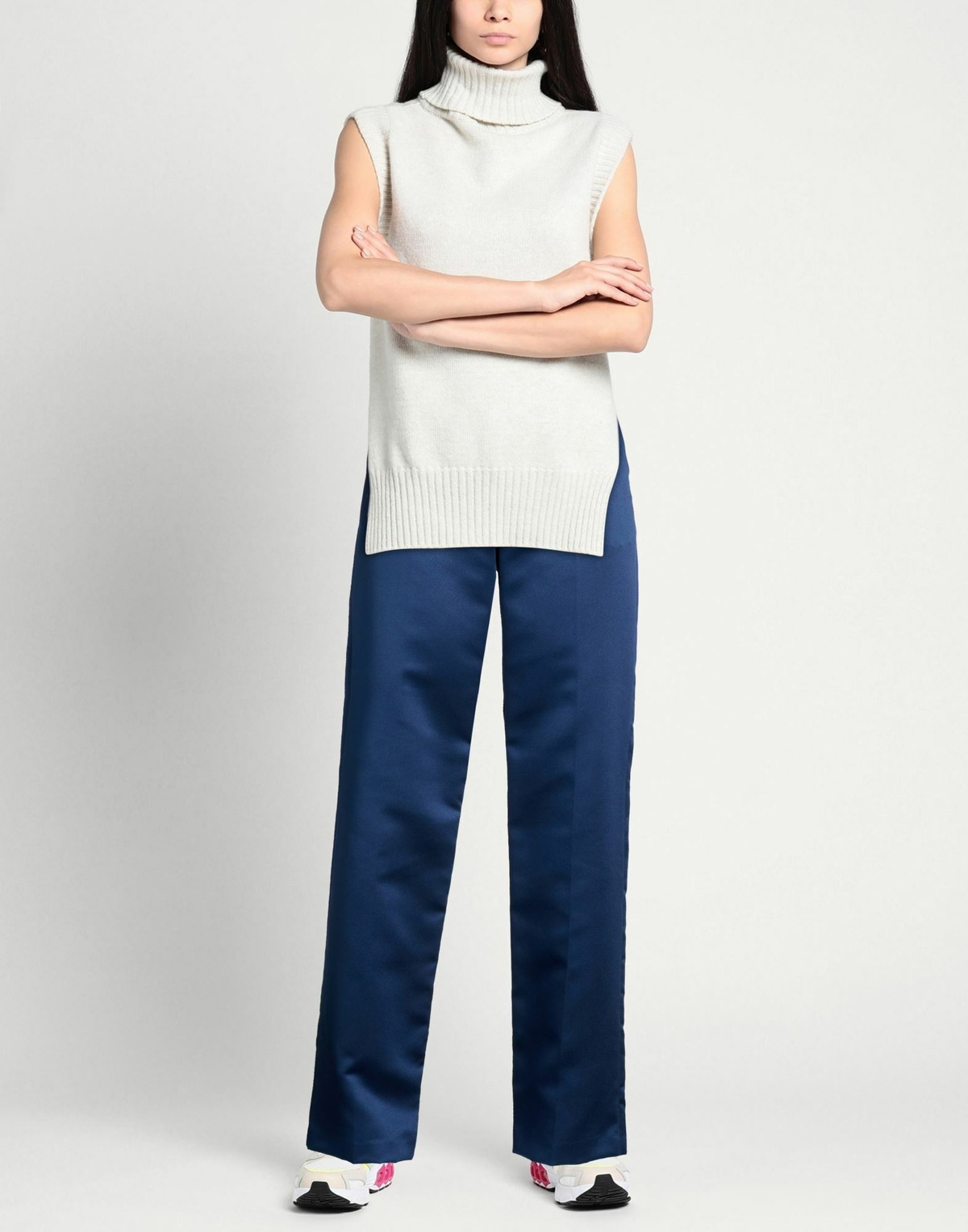Alessia Santi Womens Pants in Blue