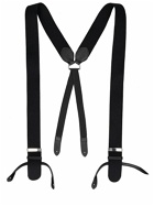 MAISON MARGIELA - Wool & Leather Suspenders