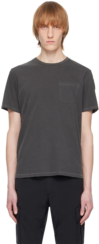 Photo: Parajumpers Gray Patch Pocket T-Shirt