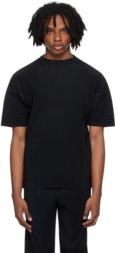 Photo: HOMME PLISSÉ ISSEY MIYAKE Black Monthly Color May T-Shirt