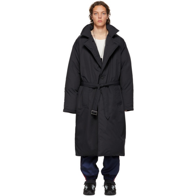 Photo: Givenchy Reversible Black Down Oversized Coat