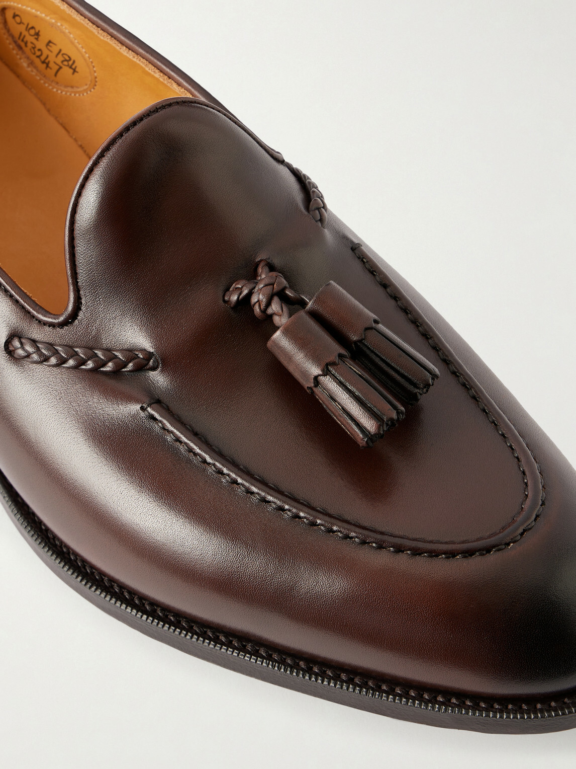 Edward Green - Belgravia Leather Loafers - Brown