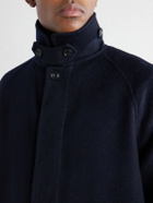 Hartford - Craig Double-Faced Wool-Blend Coat - Blue