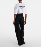 Givenchy Cropped logo cotton T-shirt
