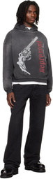 Represent Black 'Loaded With Love' Hoodie