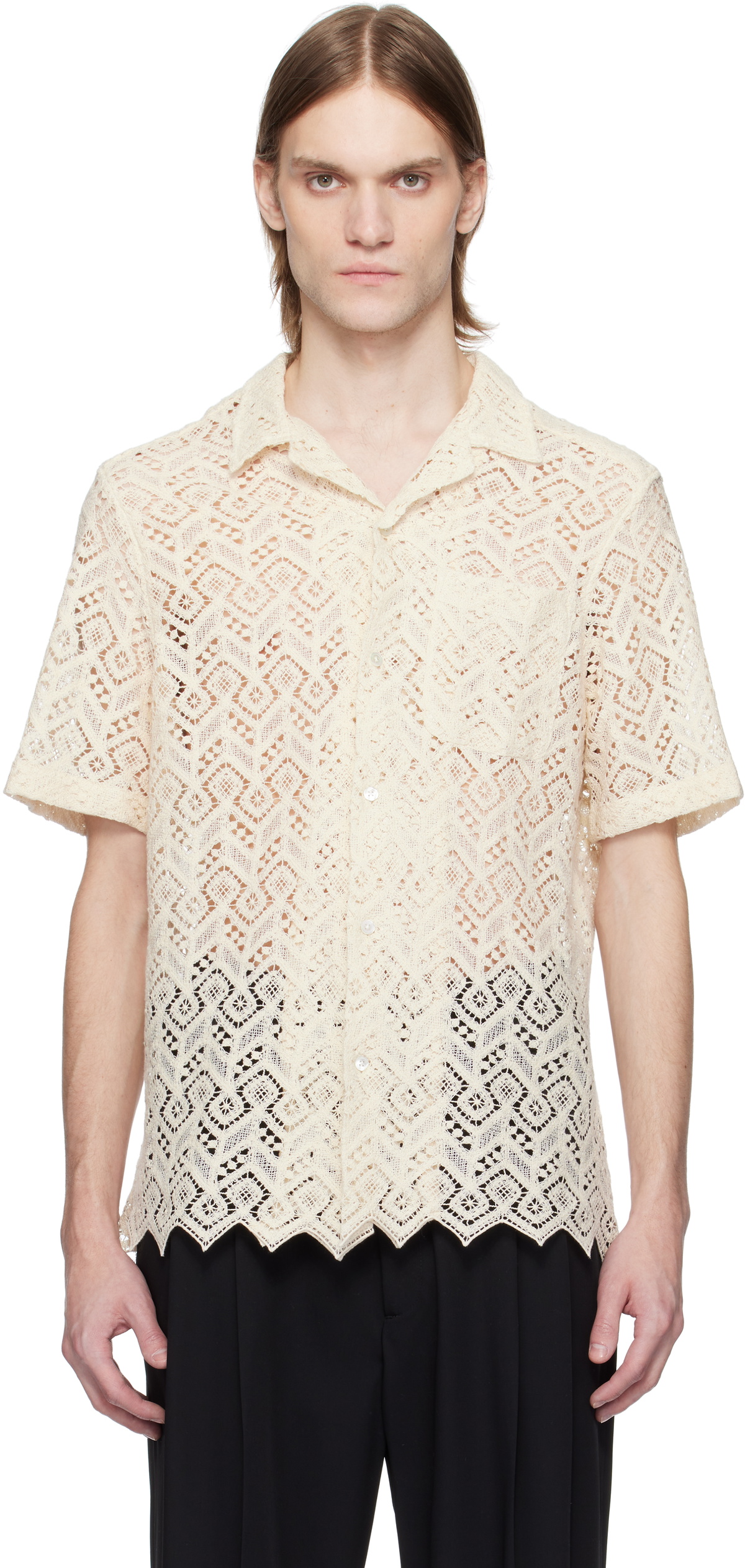 CMMN SWDN Beige Duane Shirt CMMN SWDN