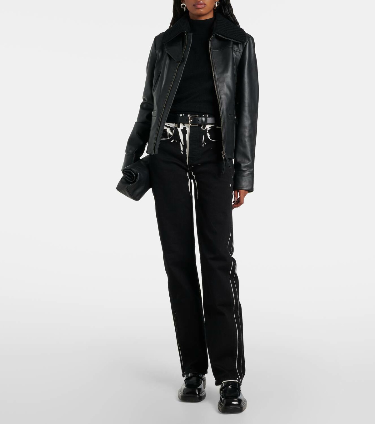 Proenza Schouler Tesema leather blazer
