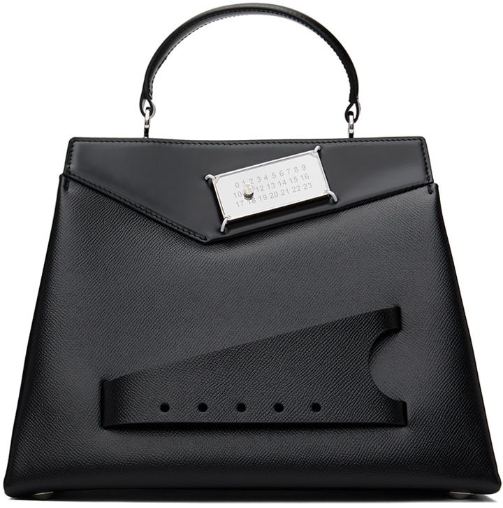 Photo: Maison Margiela Black Snatched Medium Tote