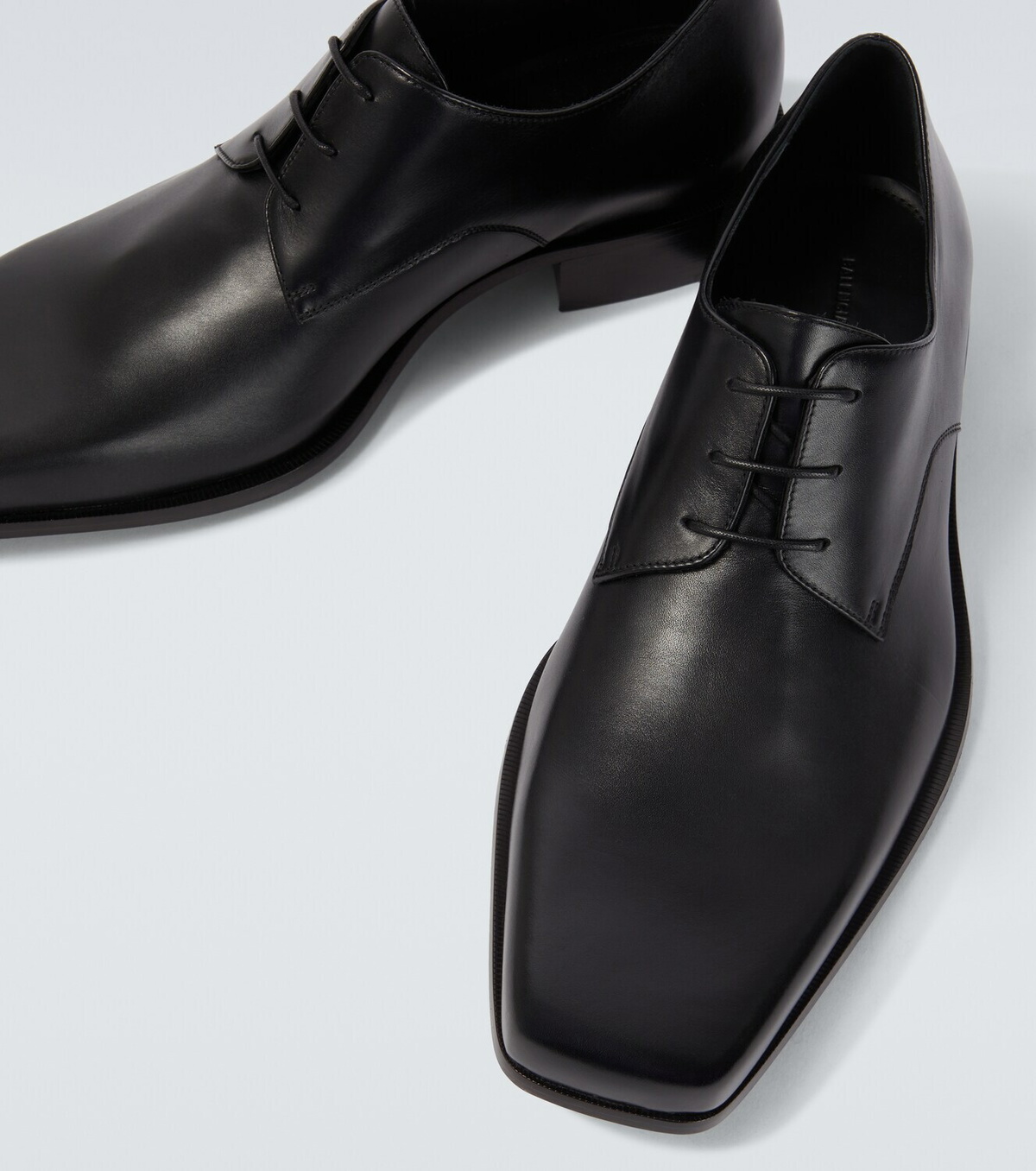 Balenciaga Concorde leather Derby shoes