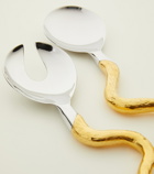 L'Objet - Twisted Horn serving utensils set