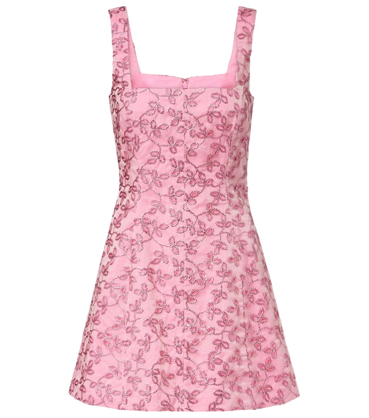 Photo: Markarian Floral sequined minidress