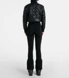 Toni Sailer Conni Special quilted faux leather ski suit