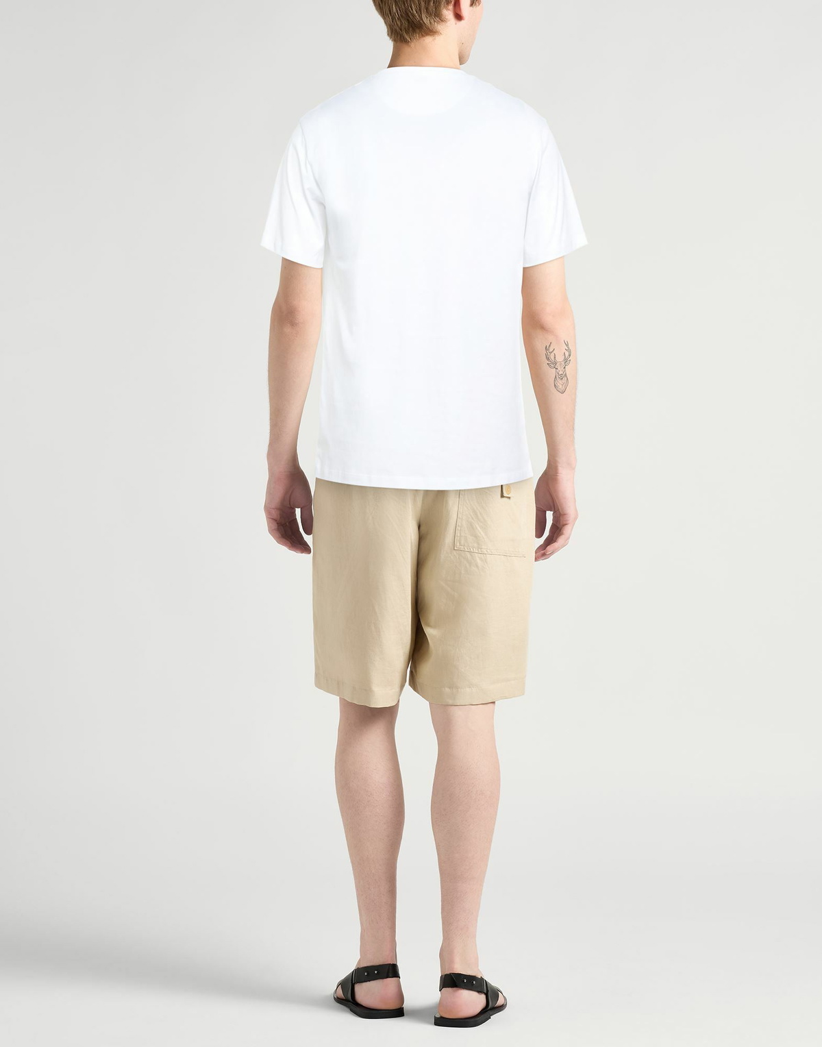 Bally Mens T-shirt in White