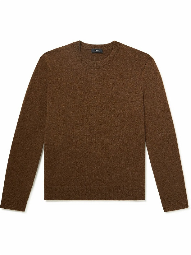 Photo: Theory - Hilles Cashmere Sweater - Brown