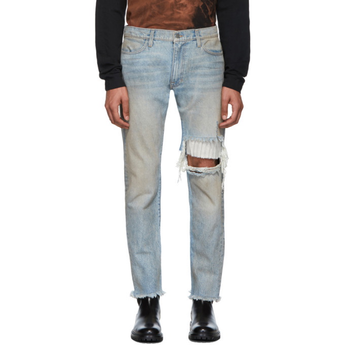 Photo: 424 Blue Reworked Jeans