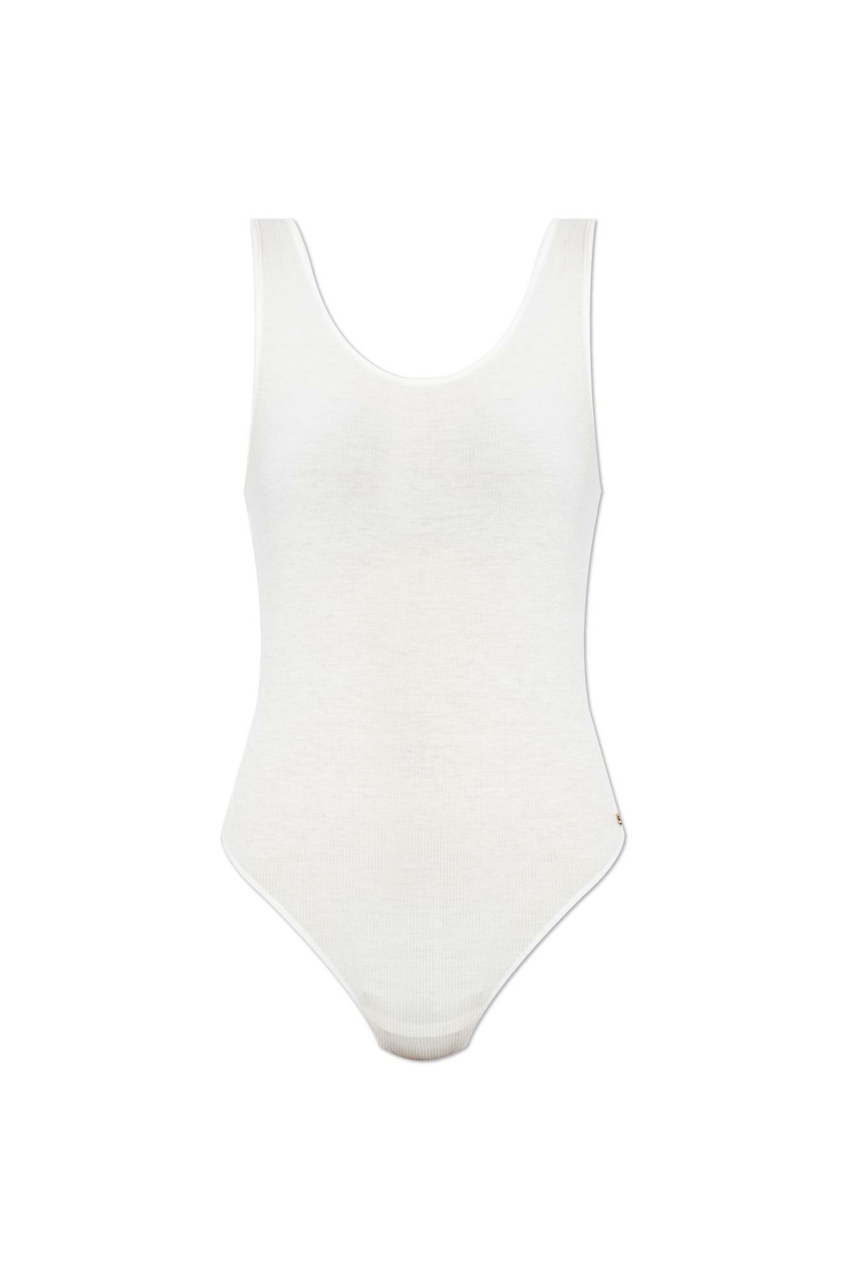 【関税込み】ANINE BING ブラック Alysha ボディスーツ ANINE BING Alysha Bodysuit - Black Geometric Lace