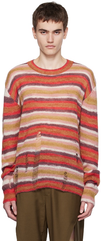 Photo: lesugiatelier Multicolor Striped Sweater