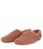 Dries Van Noten - Shearling slippers