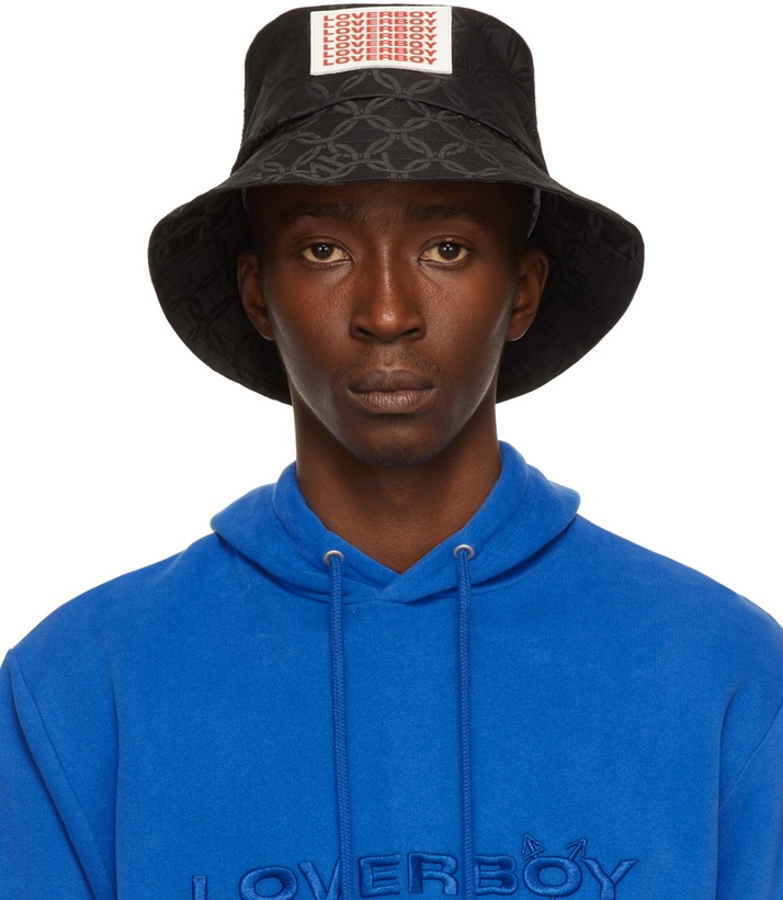 Photo: Charles Jeffrey Loverboy Black Polyester Bucket Hat