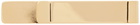 IN GOLD WE TRUST PARIS SSENSE Exclusive Gold Classical Tie Bar