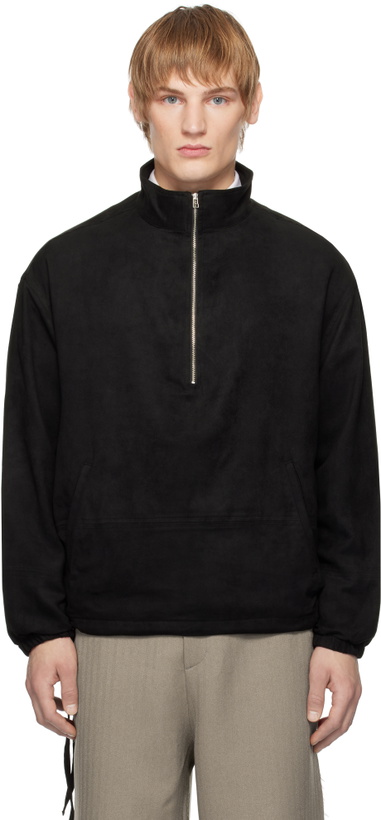 Photo: Youth Black Smock Jacket