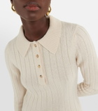 Khaite Hans ribbed-knit cashmere sweater